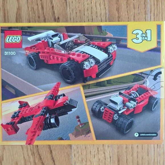 LEGO Creator 3-in-1 Bundle | Cyber Drone, Vintage Motorcycle, Sports Car | NWT - Picture 5 of 7